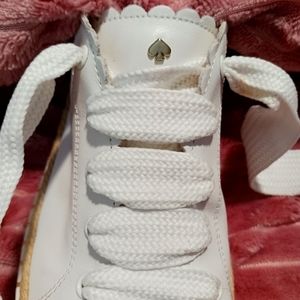 Kate Spade "Lena" Classic Leather Sneaker.